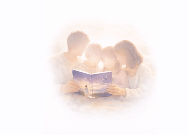 経営者 カウンセリング 大阪｜ピブリオマンシーを使った花おみくじ付き絵本の紹介イメージ